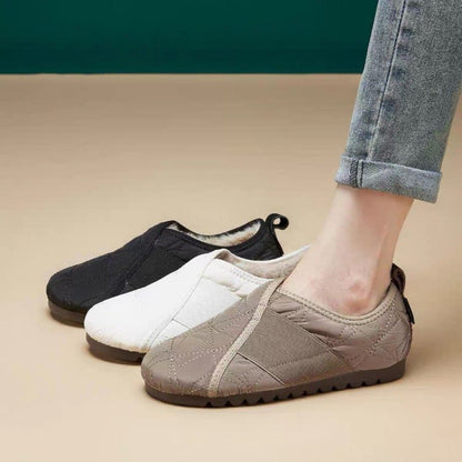 Damen Slipper Bequem Freizeit Schuhe Weich