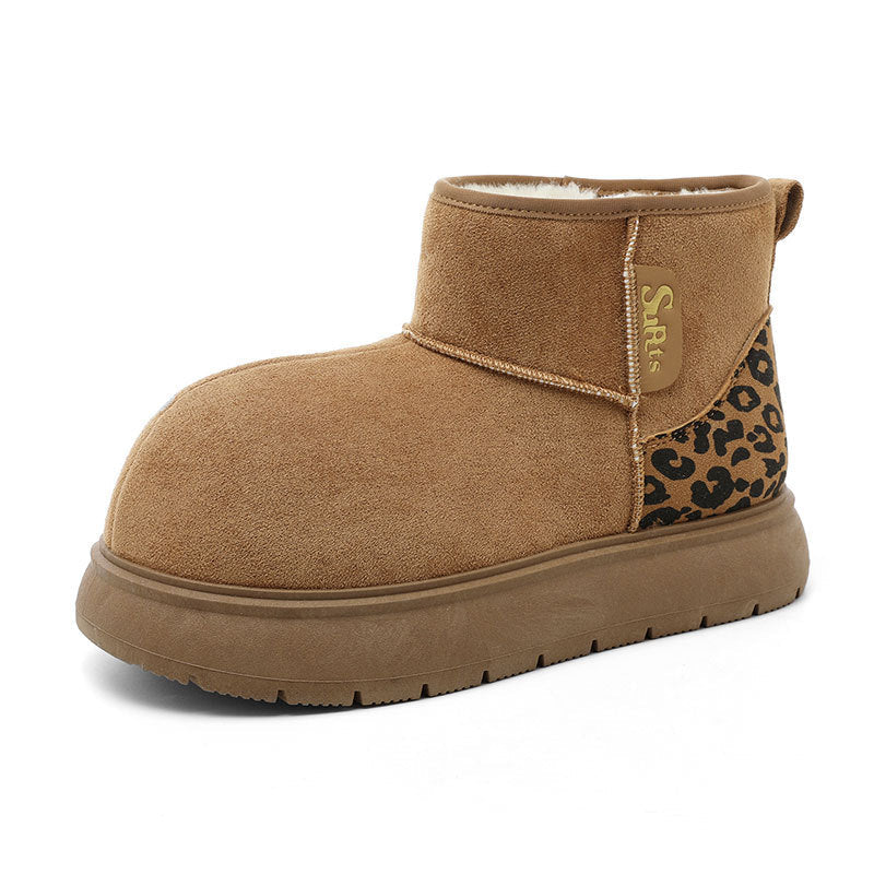 Warme Winterstiefeletten Damen Kuschelig Größe 36-41