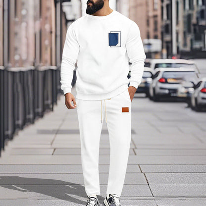 Herren Freizeitanzug Bequem Modern mit Taschen
