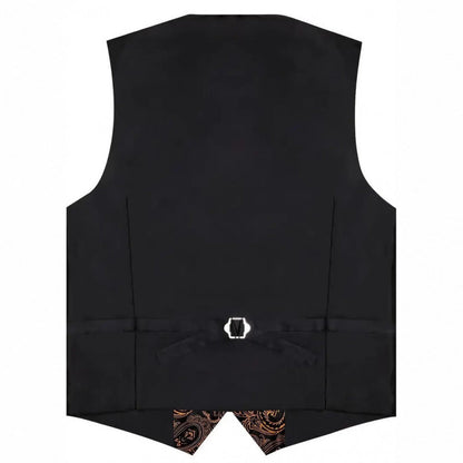 Herren Weste Elegant Paisley Muster Modern