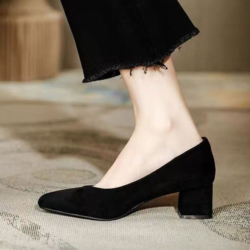 Damen Pumps Hochzeitsschuhe Verziert Blockabsatz Elegante Schuhe - BerlinGlamour