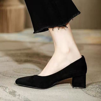 Damen Pumps Hochzeitsschuhe Verziert Blockabsatz Elegante Schuhe - BerlinGlamour