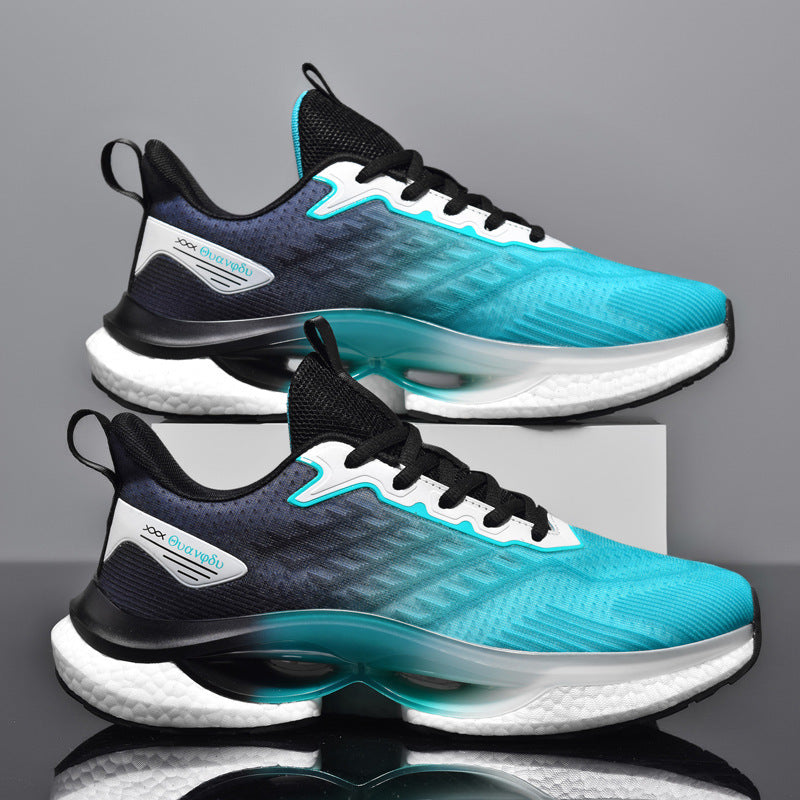 Damen Sport Sneaker Komfortabel Dämpfung Laufschuhe