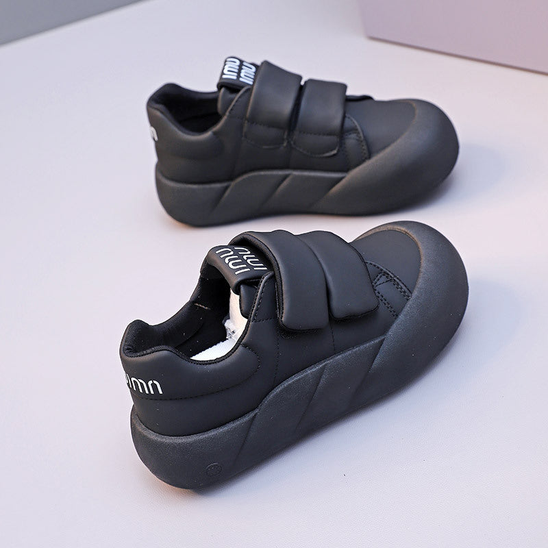 Damen Sneaker Bequem Klettverschluss Sportlich