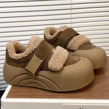 Damen Hausschuhe Warm Verstellbar Bequem Winter - BerlinGlamour