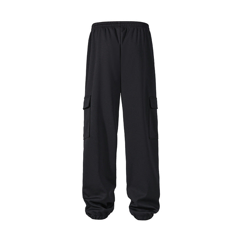 Herren Jogginghose Cargo-Style mit Seiten-Taschen Bequem