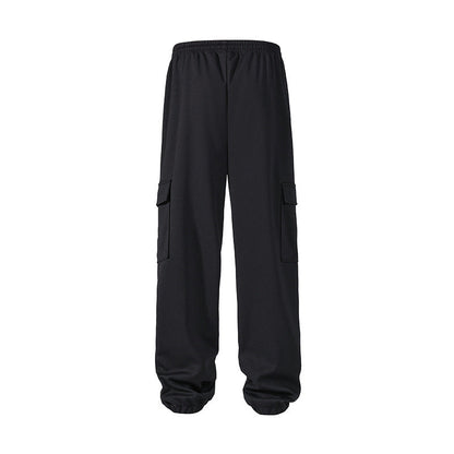 Herren Jogginghose Cargo-Style mit Seiten-Taschen Bequem