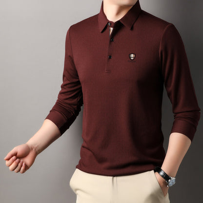 Herren Poloshirt Langarm Elegant Sportlich Berlin