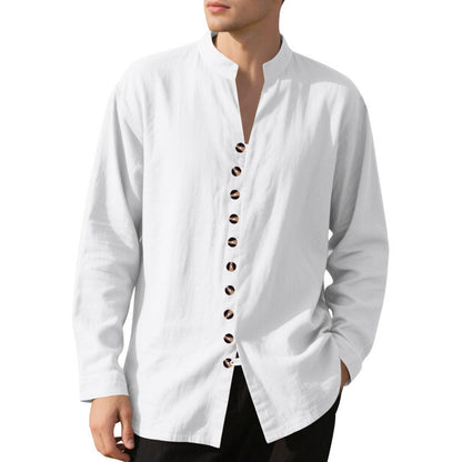 Herren Hemd Modern mit Knopfleiste Trendy Design