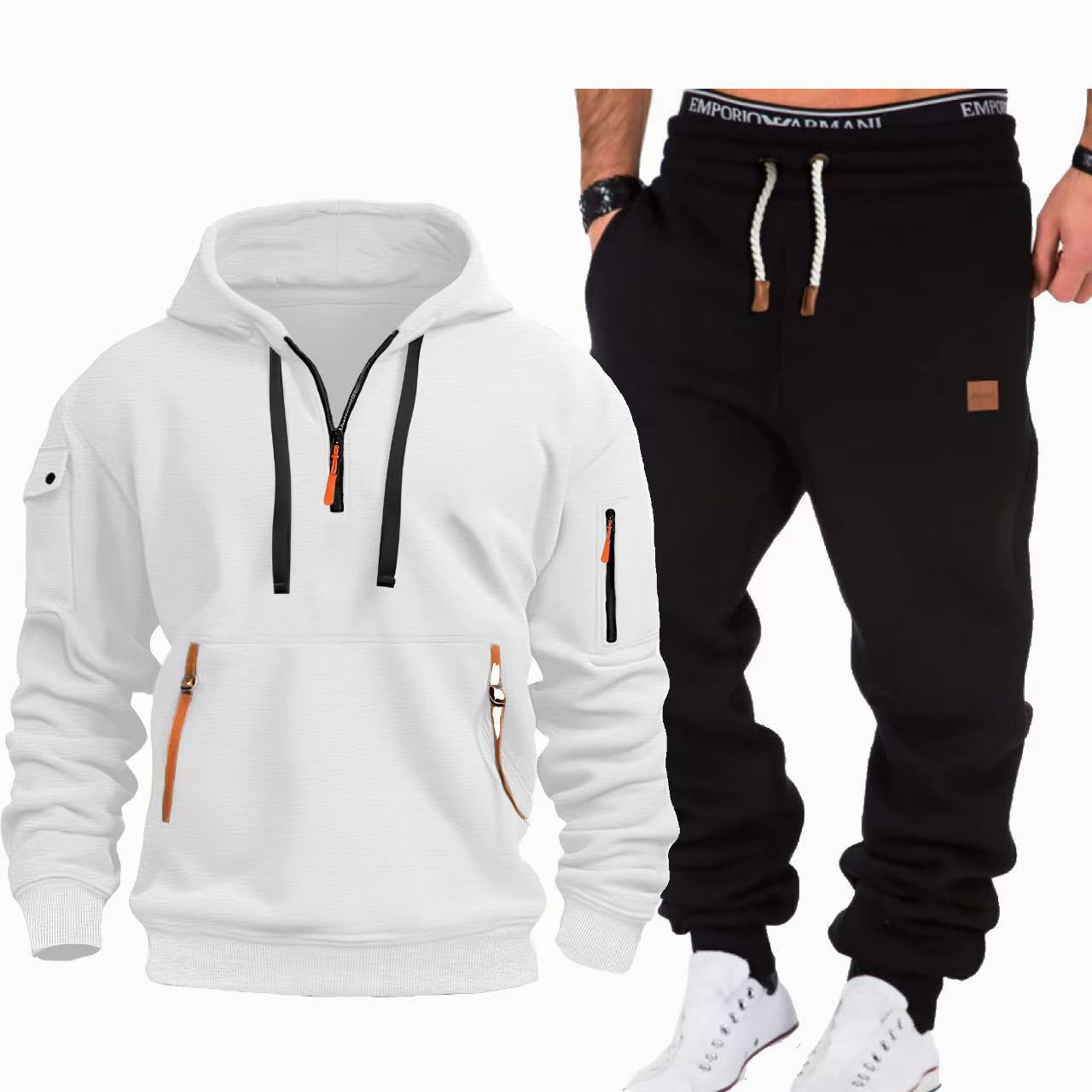 Herren Jogginganzug Bequem Sportlich Modern - BerlinGlamour