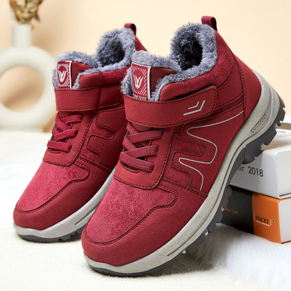 Winterstiefel Damen Isoliert Rutschfest Schnee - BerlinGlamour
