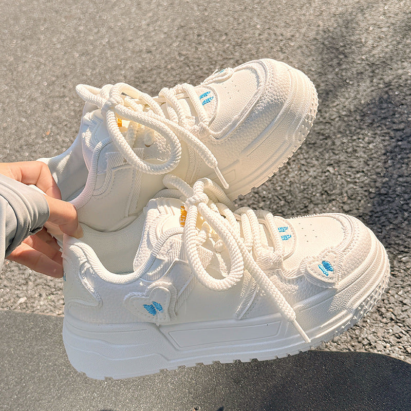 Damen Sneaker Chunky Trendy Weite Passform Bequem