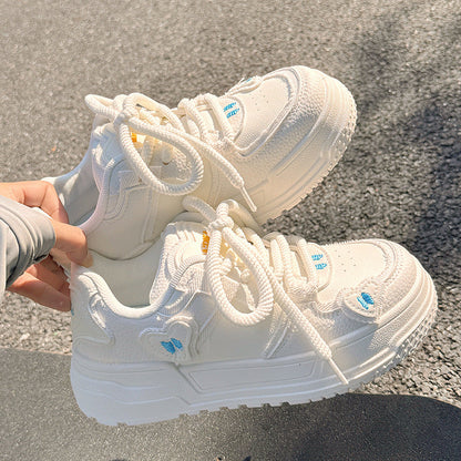 Damen Sneaker Chunky Trendy Weite Passform Bequem