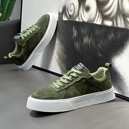 Damen Sneaker Wildleder Komfort Laufsohlen Modern