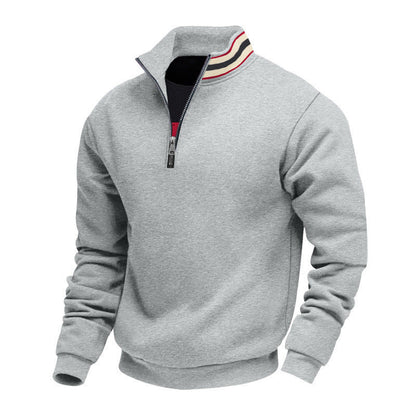 Herren Sportpullover Modern Athletisch Grün