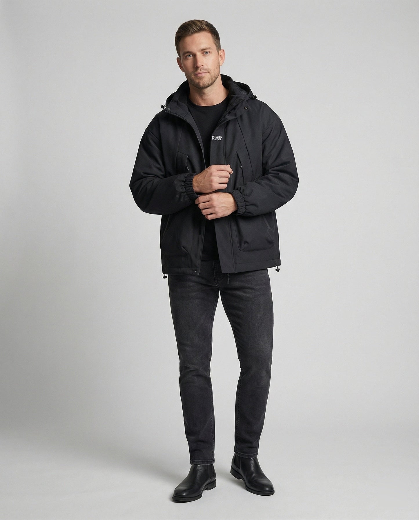 Fleece Winterjacke Warm Isoliert Damen Herren