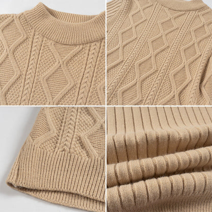 Herren Pullover Strick Modern Stadtstil