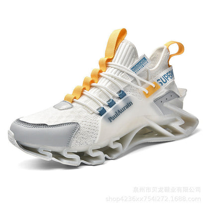 Damen Sneaker Sportlich Atmungsaktiv Laufschuhe Mit Rutschfester Sohle