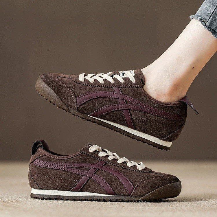 Damen Sneaker Sportlich Veloursleder Bequem Komfortabel - BerlinGlamour