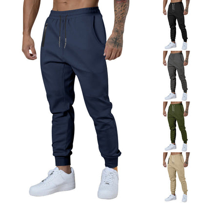 Herren Jogginghose Sportlich Funktionshose Mit Taschen