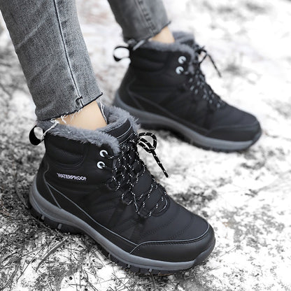 Wasserfeste Damen Winterstiefel Isoliert Rutschfest