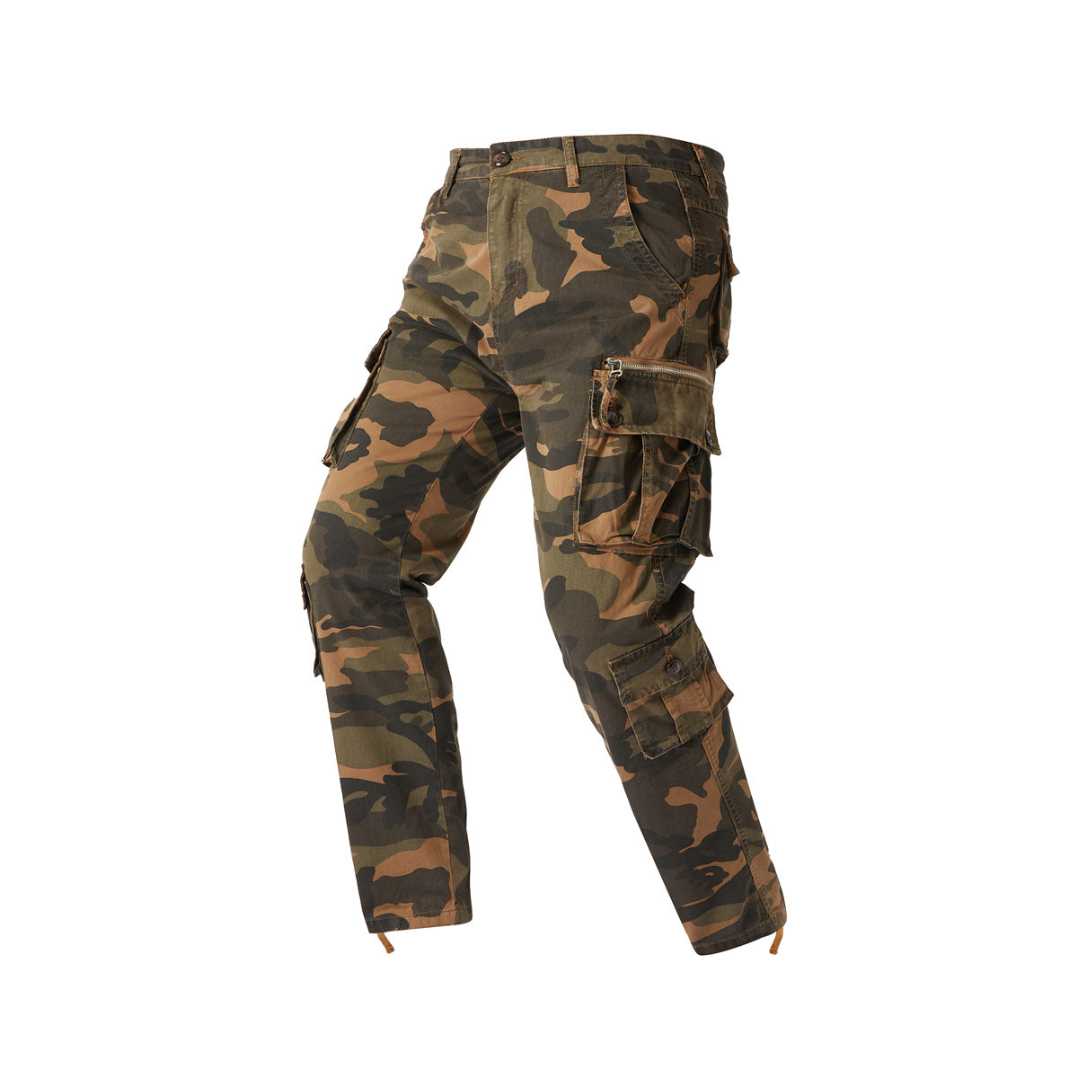 Herren Cargo-Hose Mit Vielen Taschen Modern
