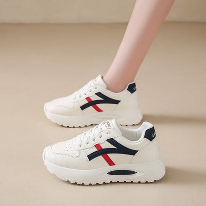 Frauen Sneaker Sportlich Bequem Laufschuhe
