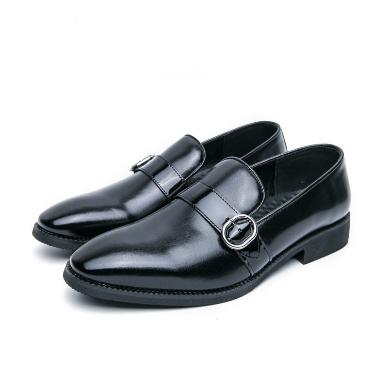 Damen Mokassins Elegant Schnallen Detail Modern