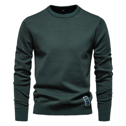 Herren Strickpullover Baumwolle Bequem Passform Modern