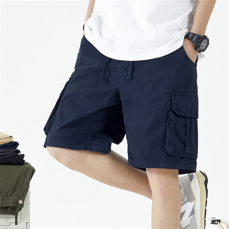 Herren Cargo Shorts Leicht Bequem Mit vielen Taschen