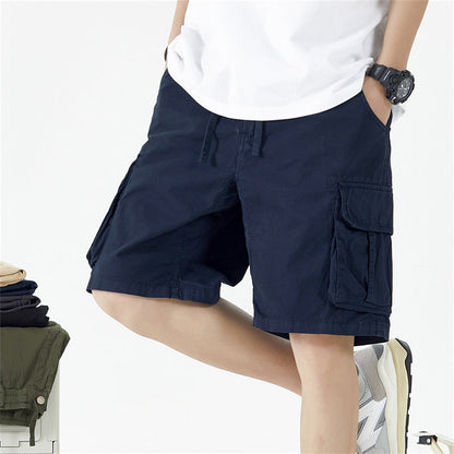Herren Cargo Shorts Leicht Bequem Mit vielen Taschen