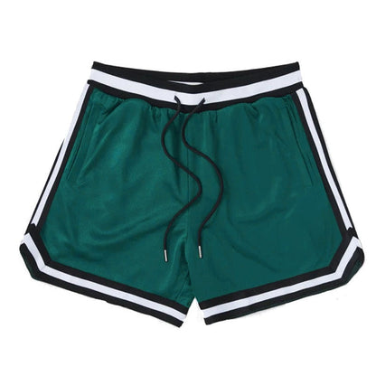 Herren Sports Shorts Mesh atmungsaktiv Seitenstreifen