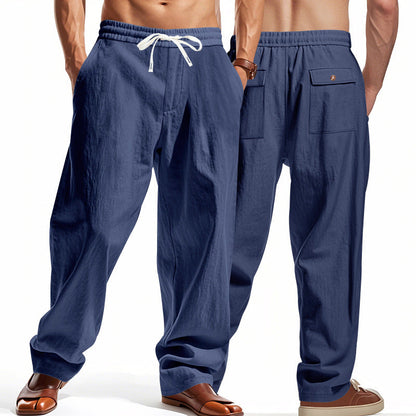 Herren Strandhose Leicht Elastisch Mit Taschen Sommer