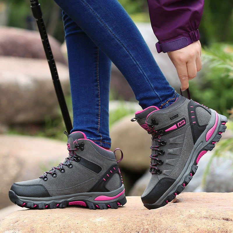 Wanderschuhe Damen Wasserdicht Rutschfest Trekking Schuhe - BerlinGlamour