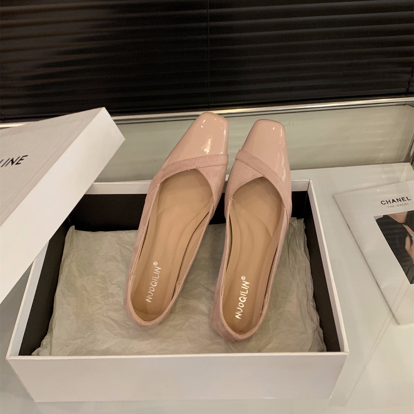 Damenschuhe Stiefeletten Elegante Glänzend Komfortabel