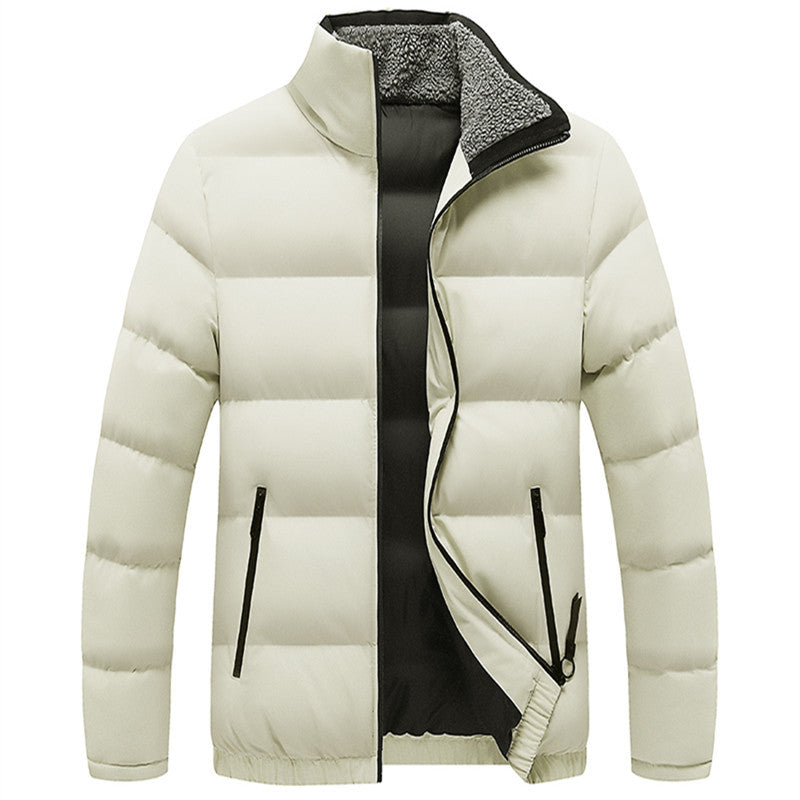 Herren Steppjacke Warm Kuschelig Innenfutter Winter - BerlinGlamour