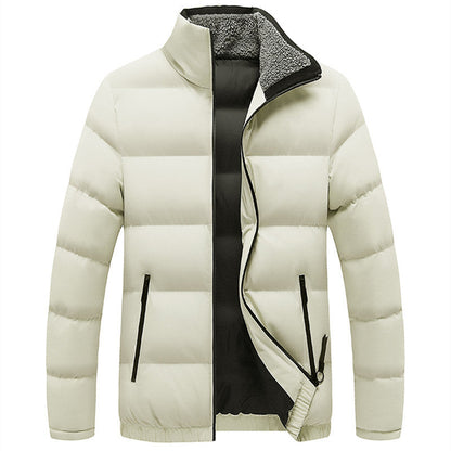 Herren Steppjacke Warm Kuschelig Innenfutter Winter - BerlinGlamour