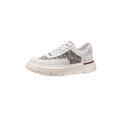 Damen Sneaker Modisch Textil Design Schnüren