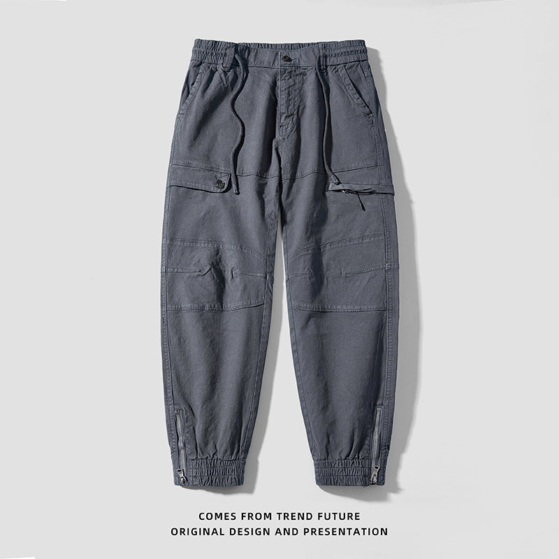 Herren Cargo-Hose Elastisch Mit Taschen Praktisch
