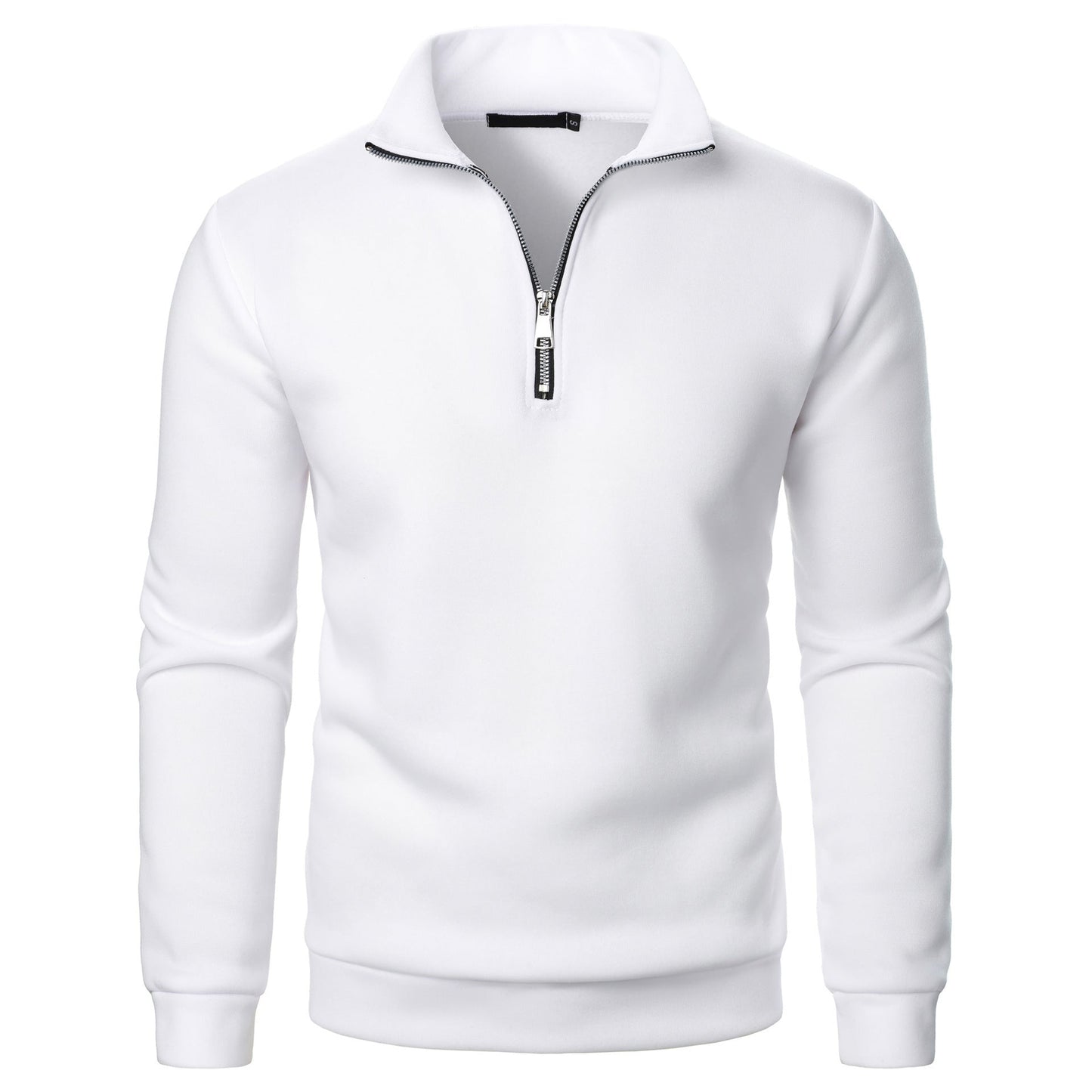 Herren Pullover Kurz Reißverschluss Modern Sportlich