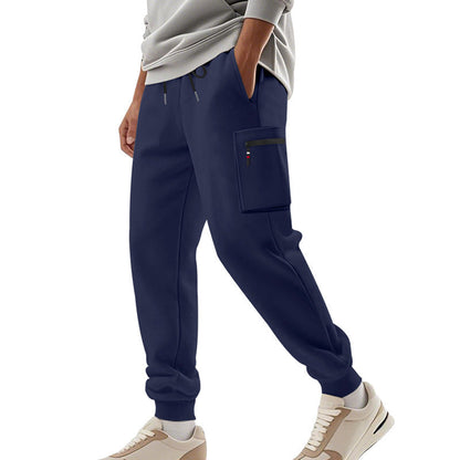 Herren Hosen Freizeit Bequem mit Seitentaschen
