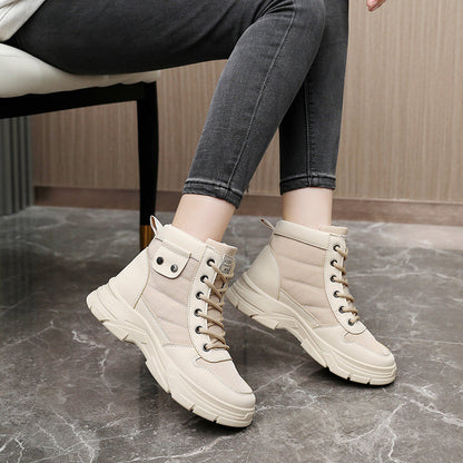 Damen Sneaker High-Top Sportlich Komfortabel Modisch
