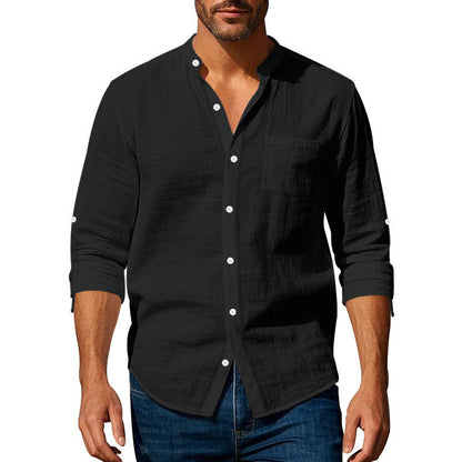 Herren Leuchten Langarm-Hemd, ein elegantes und modernes Design, das Sie in Ihrem Online-Shop finden.