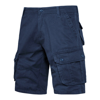 Herren Cargo-Shorts Vieltaschige Freizeit-Shorts Sommer