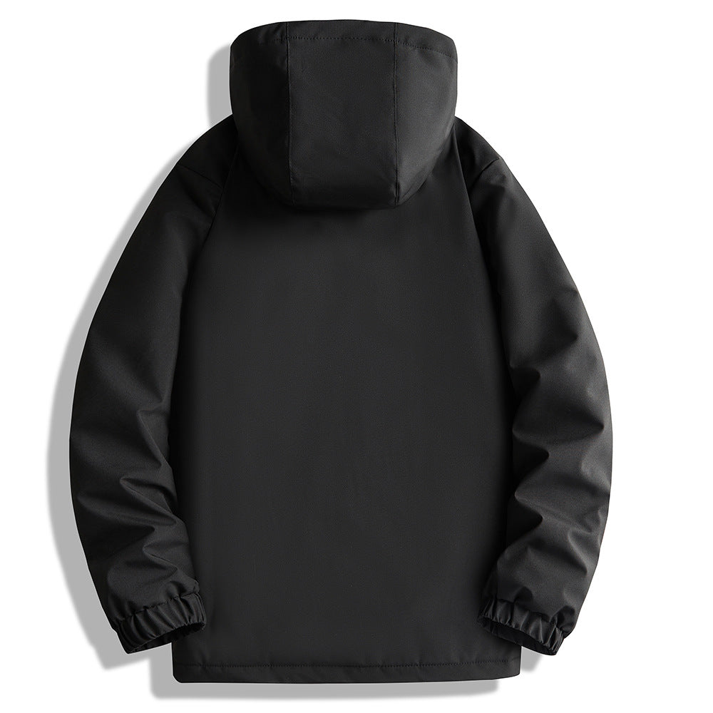 Herren Outdoor-Jacke Warm Isoliert Wasserdicht