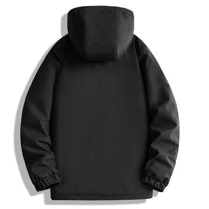 Herren Outdoor-Jacke Warm Isoliert Wasserdicht