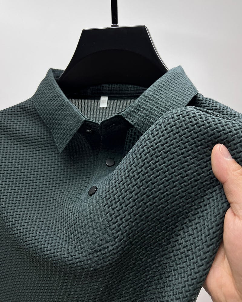 Herren Poloshirt atmungsaktiv Mesh Qualität