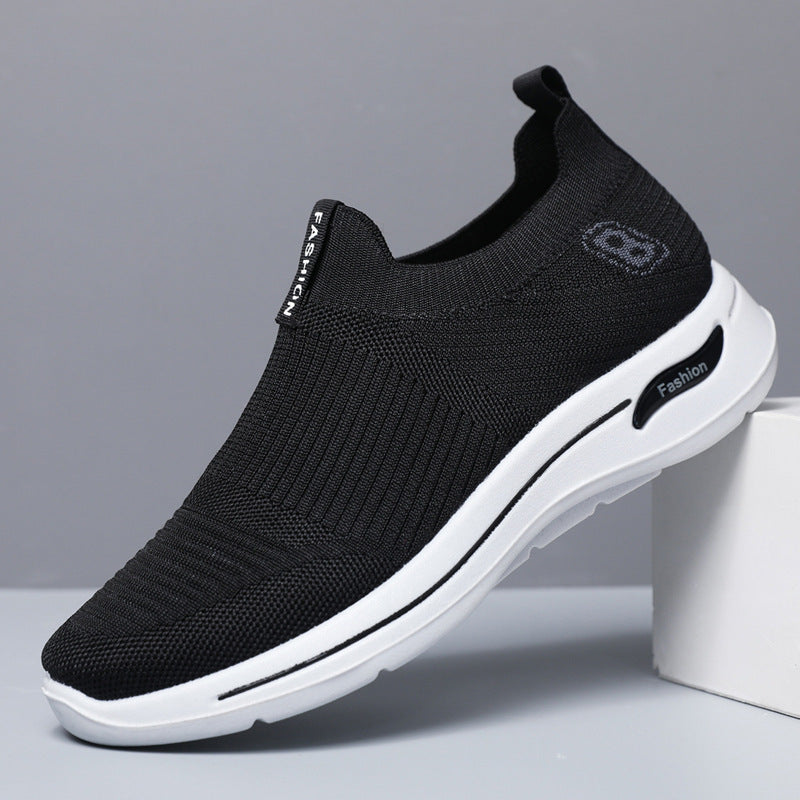 Damen Sneaker Atmungsaktiv Komfortabel Slip-On Sneakers
