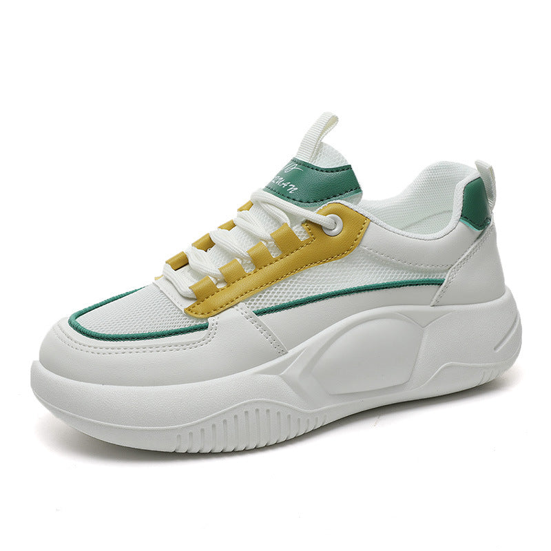 Damen Sneaker atmungsaktiv mit gepolsterter Laufsohle Modern