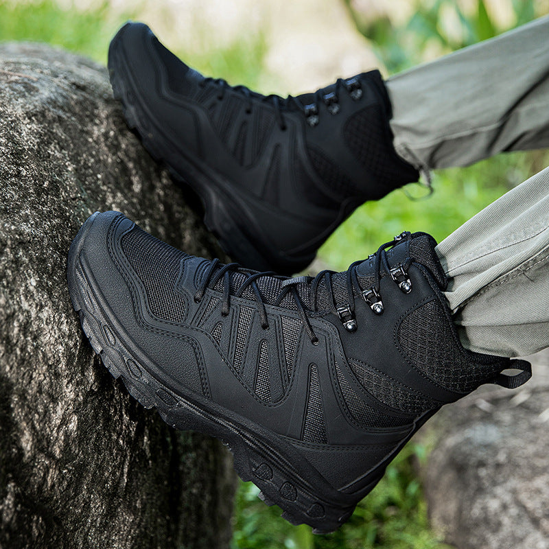 Wanderschuhe Herren Wasserdicht Rutschfest Outdoor Schuhe
